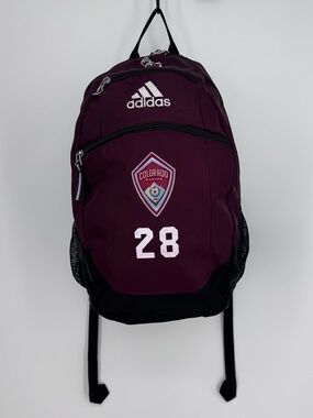 Adidas Striker II Backpack Colorado Rapids One Size Maroon
